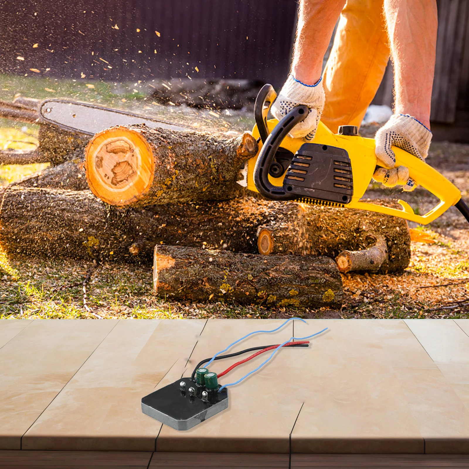 Electric Chainsaw Battery - Power Tools Control Board Compatible With