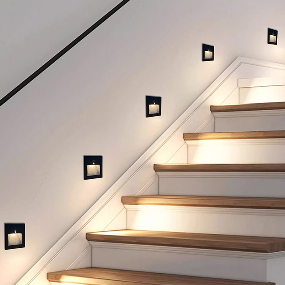 SANDIY Recessed Step Light Out - огляд і ціна Outdoor Power Outlet Weatherproof