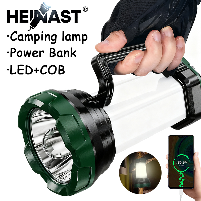 Portable Powerful LED Flashlig - огляд і ціна Outdoor Powerbank