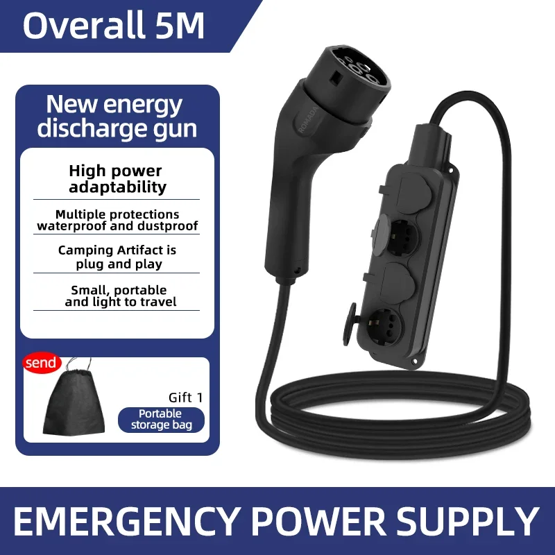 Portable 16A 4KW Electric Car  - огляд і ціна Outdoor Power Socket