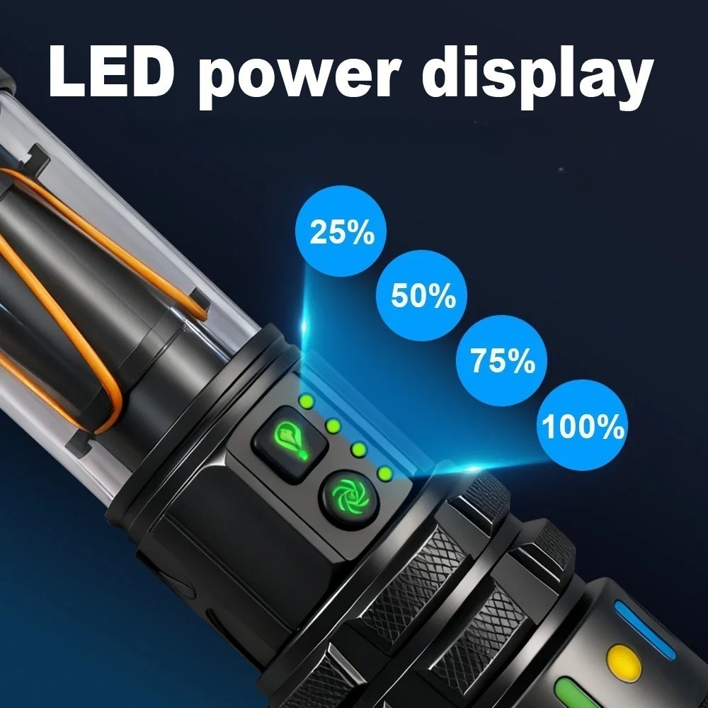 Powerful Ultra Bright LED Flas - огляд і ціна Outdoor Powerbank