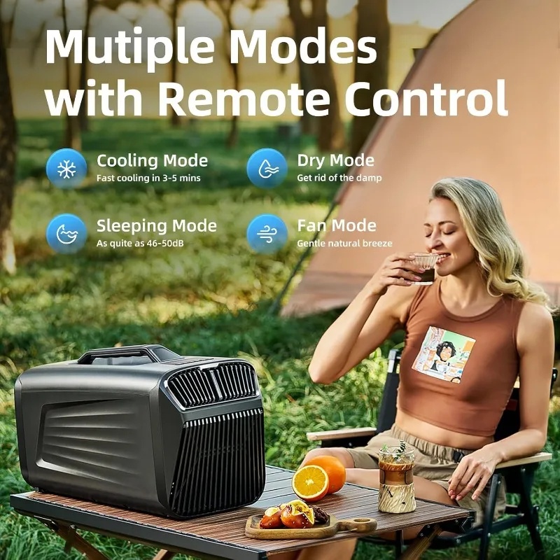 5200BTU Portable Air Condition - огляд і ціна Outdoor Power Garage