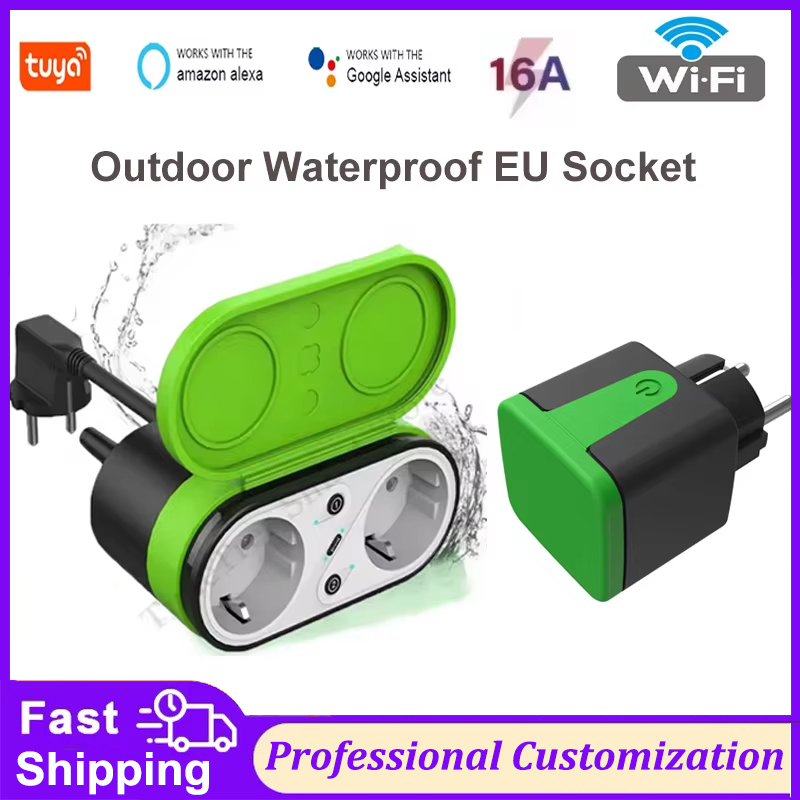 Tuya EU 16A Wifi Smart Outdoor - огляд і ціна Outdoor Power Socket