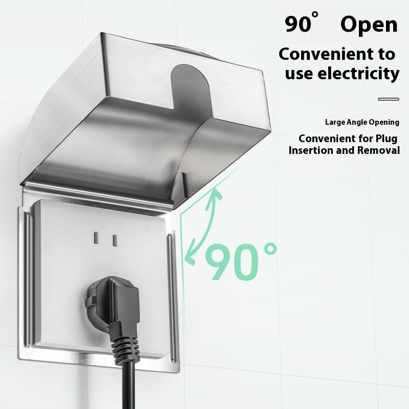 86 Socket Splashproof Box 304  - огляд і ціна Outdoor Power Socket