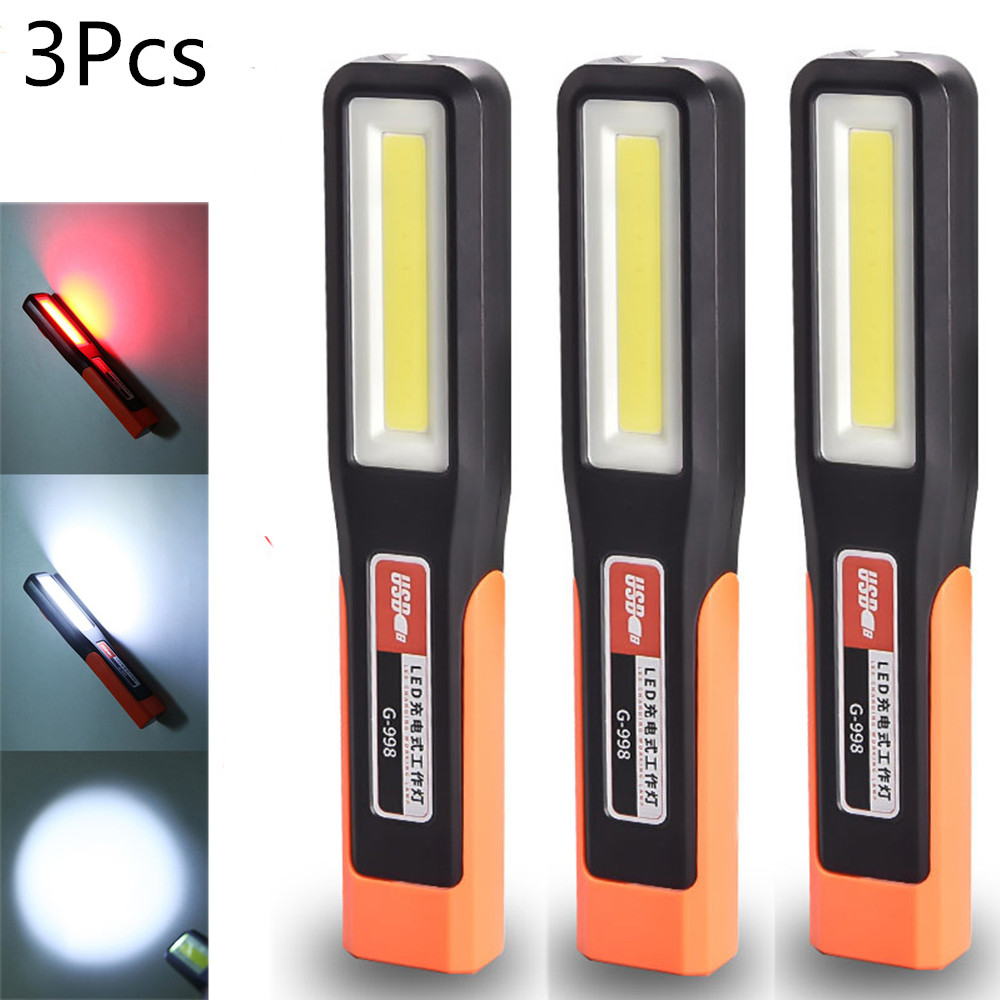 3pcs Powerful COB LED Work Lig - огляд і ціна Outdoor Power Garage