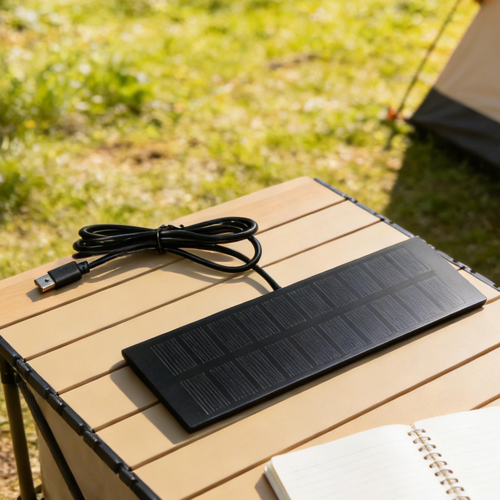 5V 3.7-5W Portable Solar Panel - огляд і ціна Outdoor Power Board