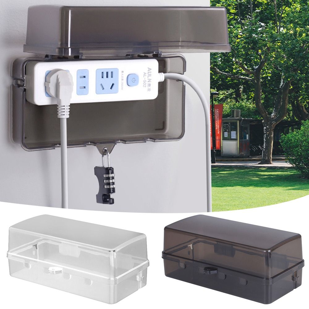 Durable Plastic Plug Box Anti- - огляд і ціна Outdoor Power Outlet Weatherproof