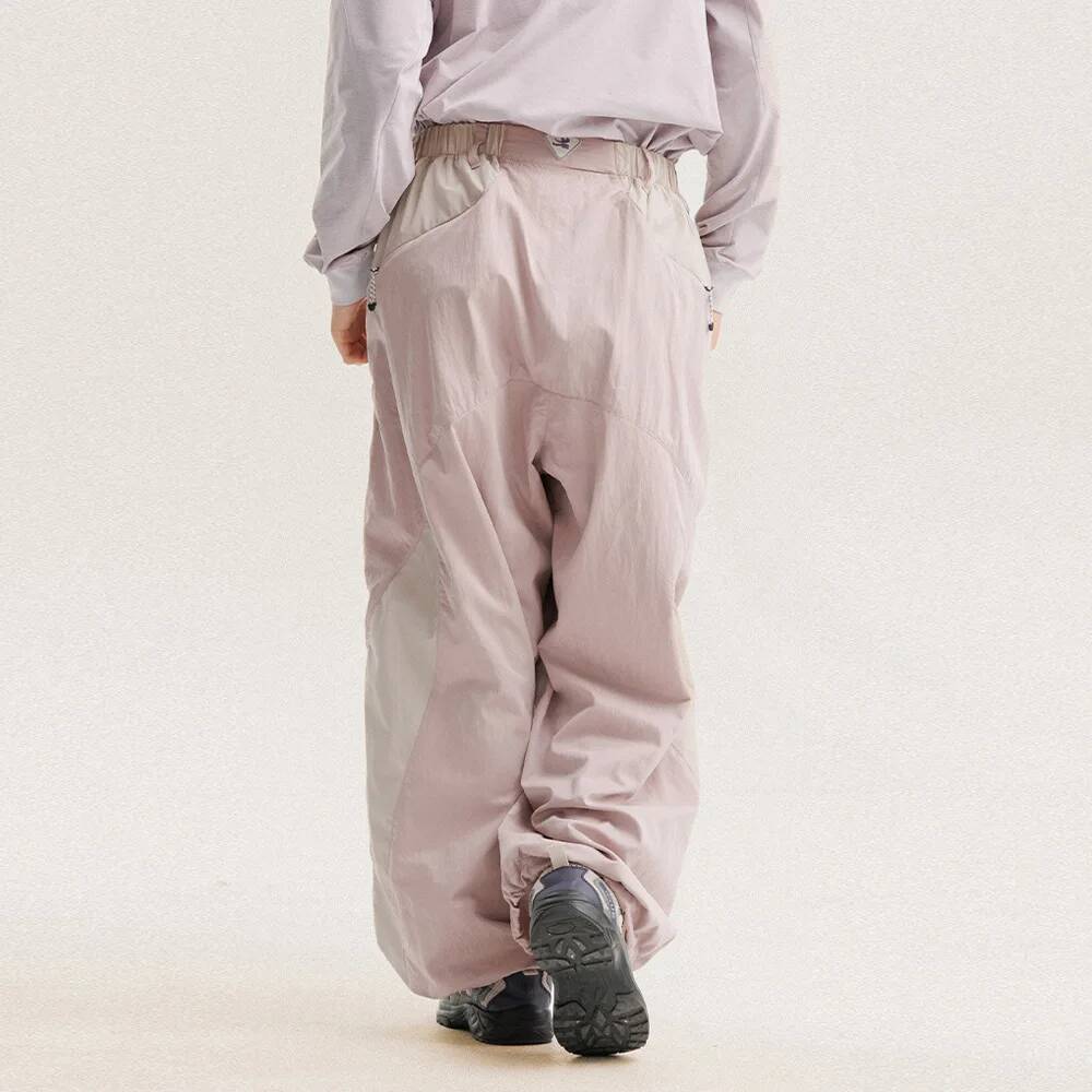 Men Color Block Wide Leg Pants - огляд і ціна Outdoor Power Block