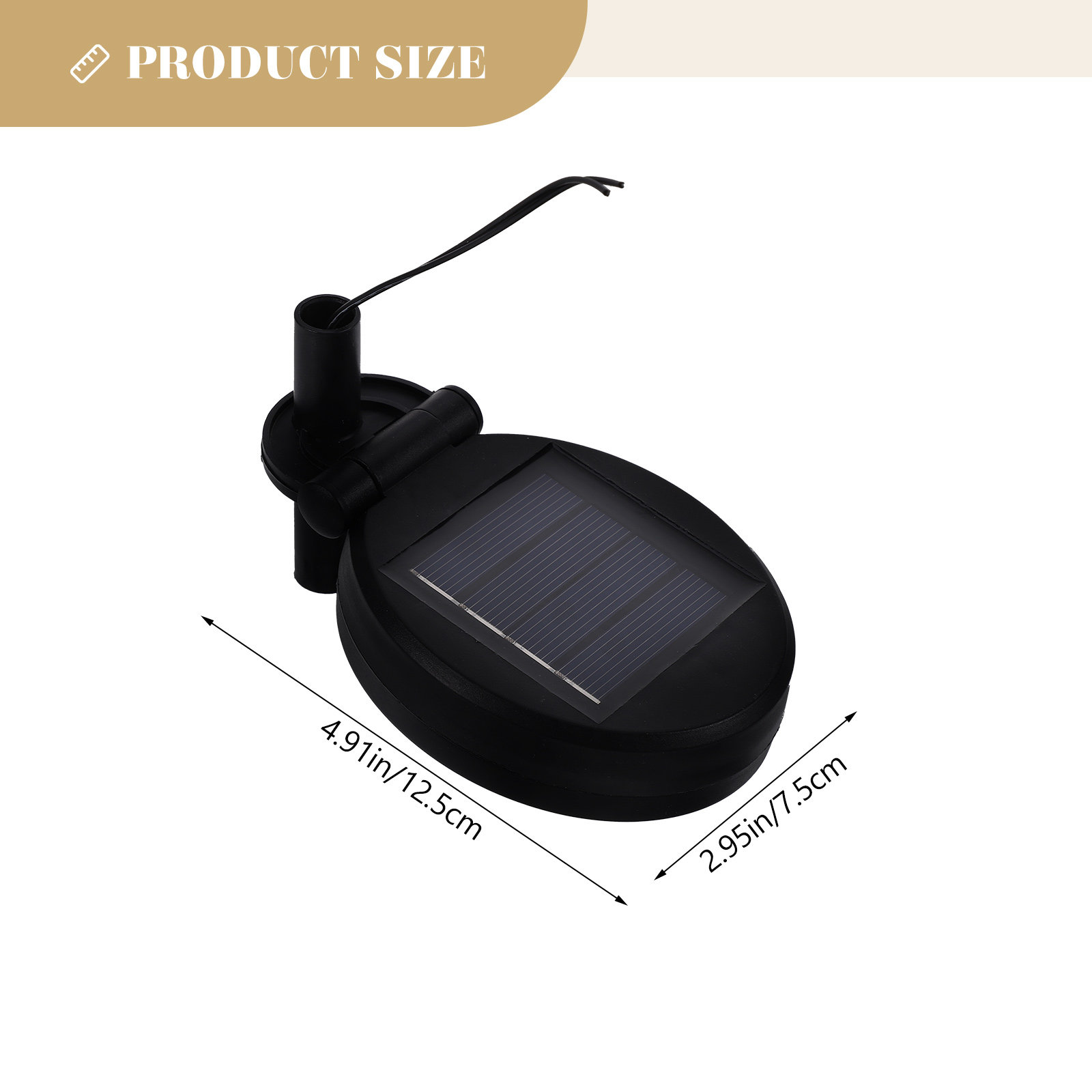 2 Pcs Mini Solar Panel Light R - огляд і ціна Outdoor Power Board