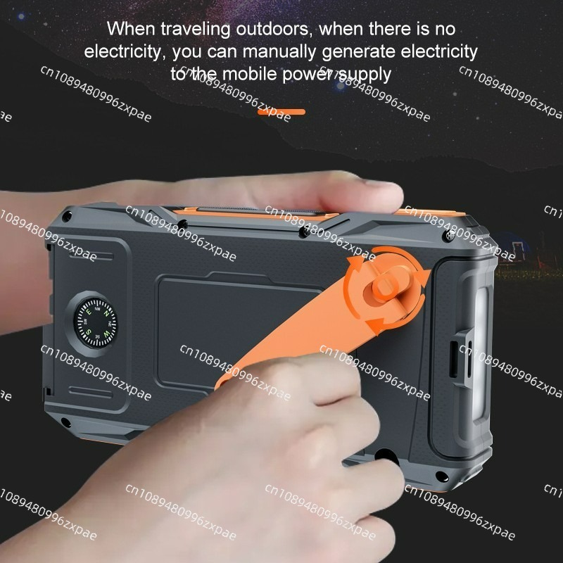 Solar Power Bank 10000mAh Hand - огляд і ціна Outdoor Powerbank