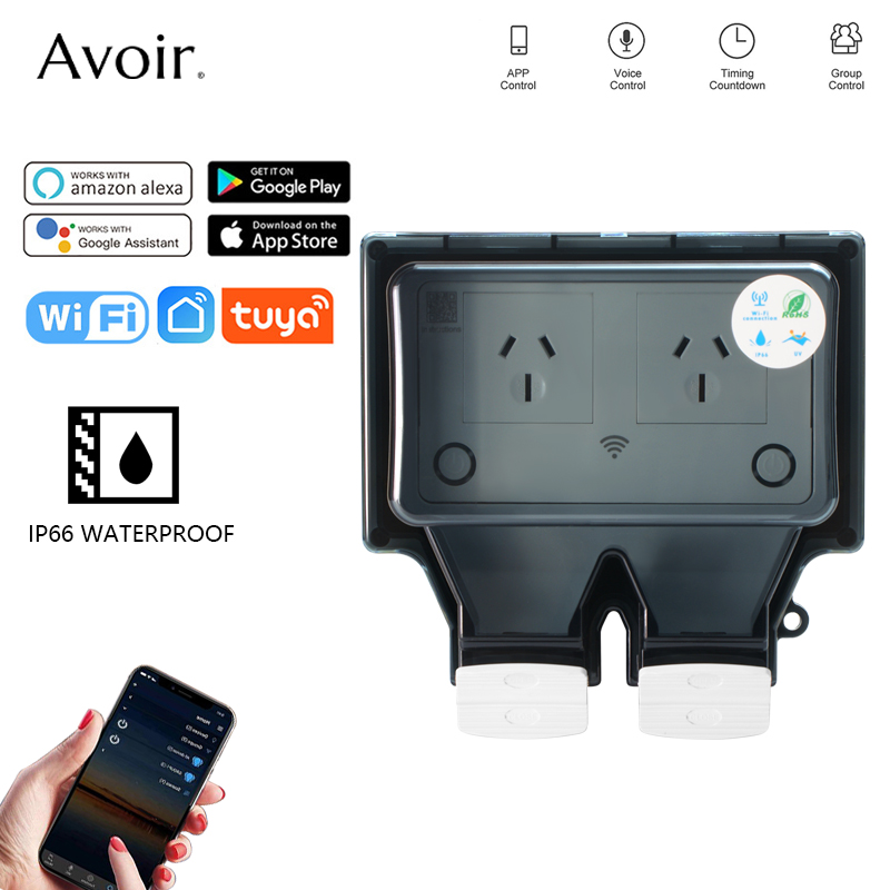 Avoir Tuya Wifi Waterproof Ele - огляд і ціна Outdoor Power Equipment Brands