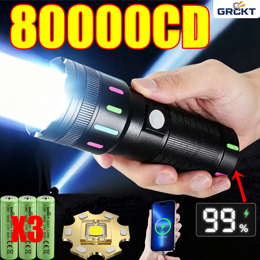 80000CD Most Powerful LED Flas - огляд і ціна Outdoor Powerbank