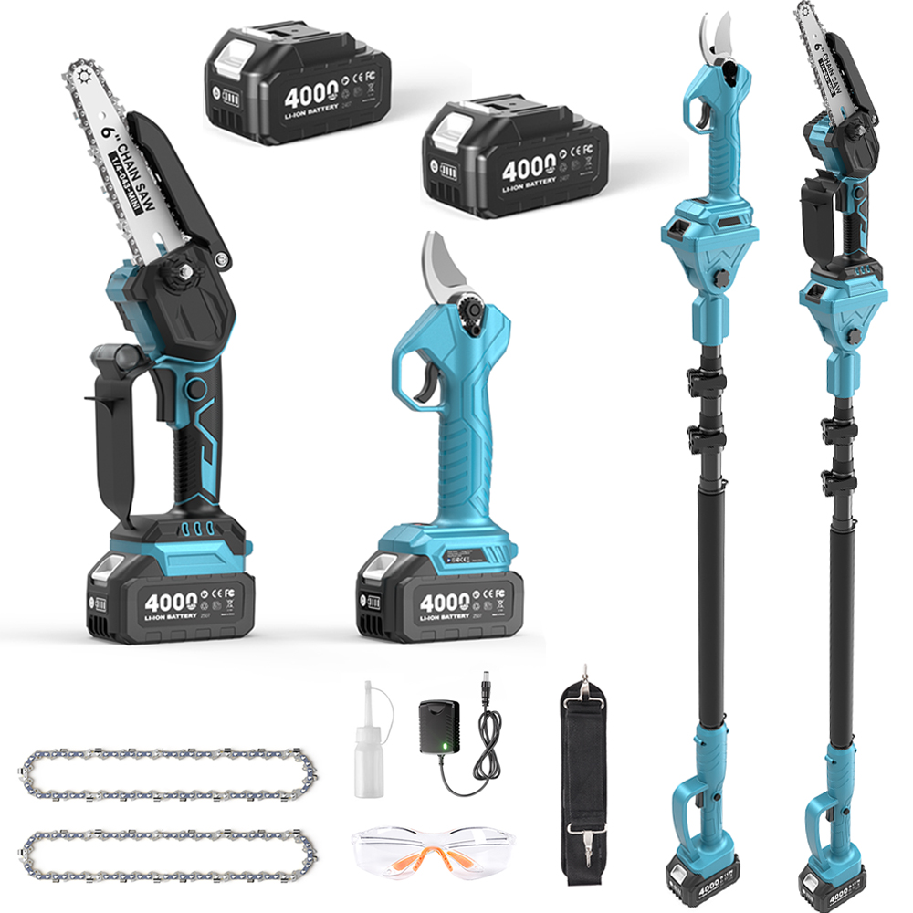 Taskstar 3-in-1 Brushless Pole - огляд і ціна Electric Chainsaw Battery