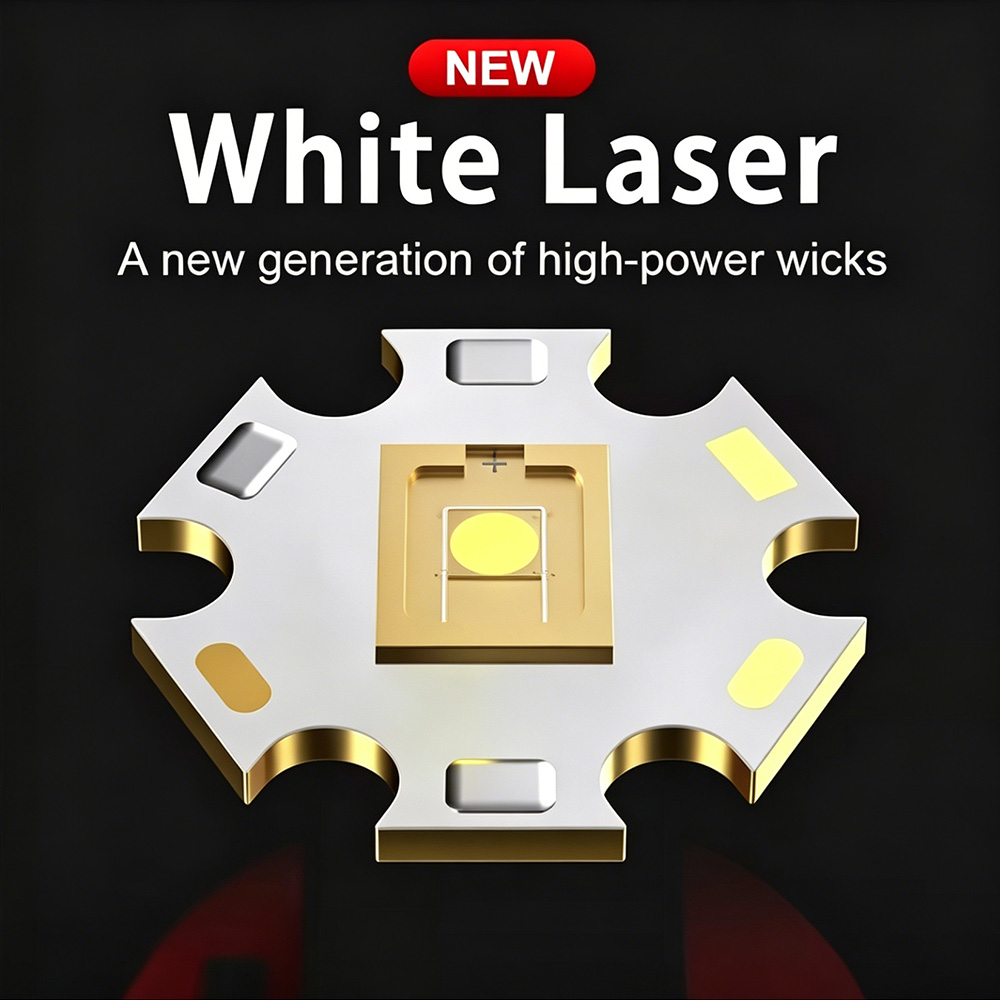 White Laser High Power Flashli - огляд і ціна Outdoor Powerbank