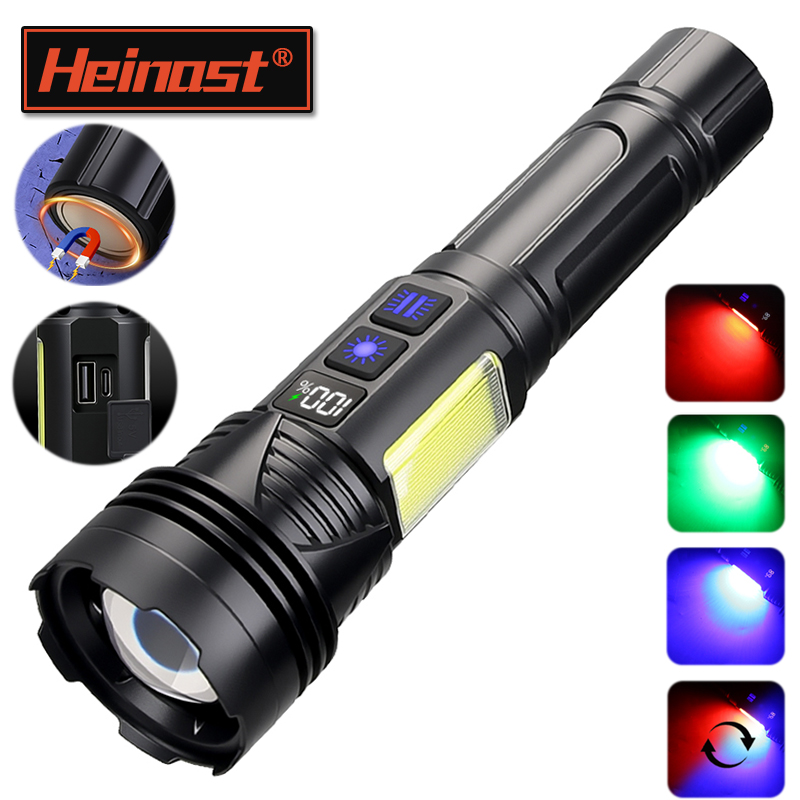 Powerful LED Handheld Flashlig - огляд і ціна Outdoor Powerbank